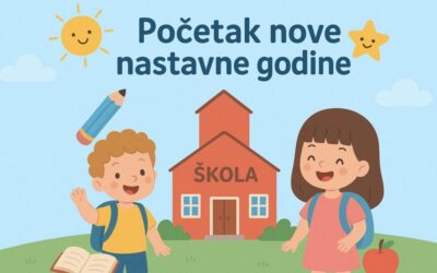 OBAVIJEST O POČETKU NASTAVE U ŠK. GOD. 2025.-2026.