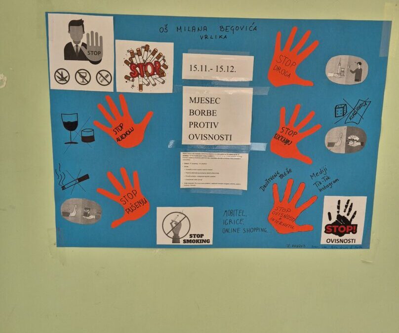 MJESEC BORBE PROTIV OVISNOSTI