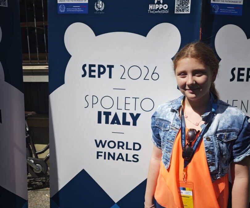 Dunja u finalu međunarodnog natjecanja Hippo iz engleskog jezika