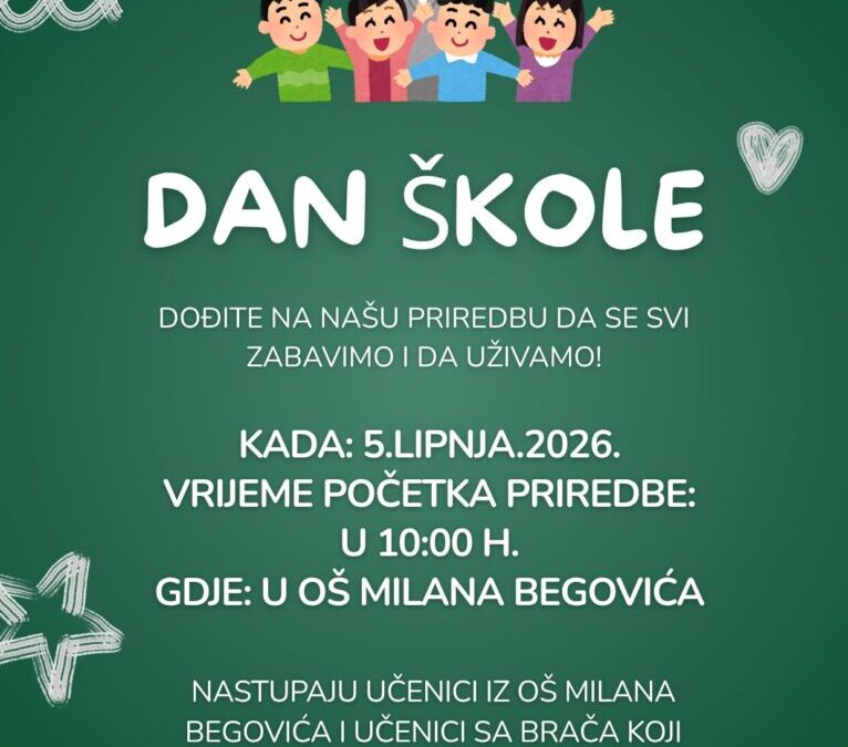 Proslavimo dan škole
